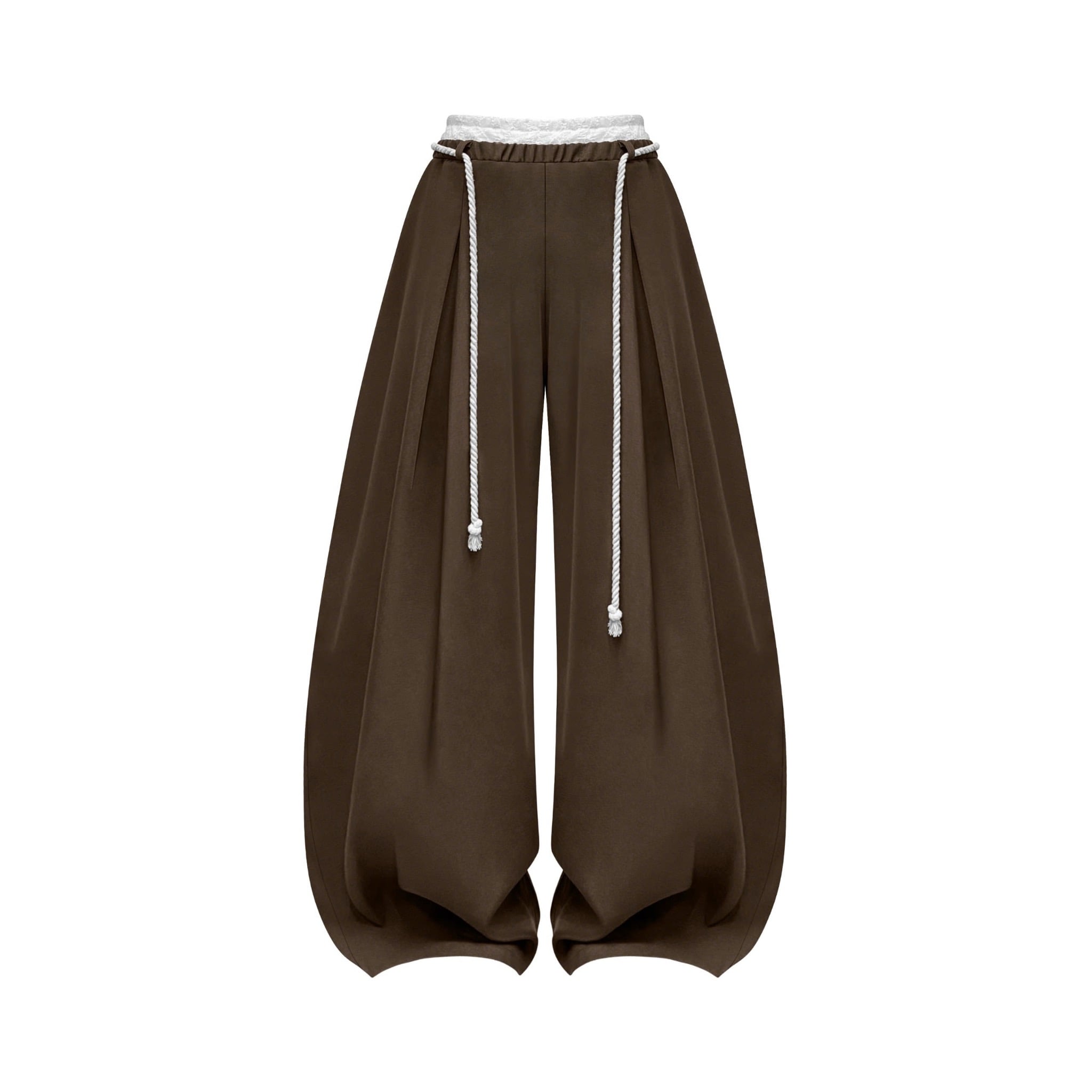  Quần tây ống rộng phối ren kèm dây đeo CABY - KILLSYSTEM 