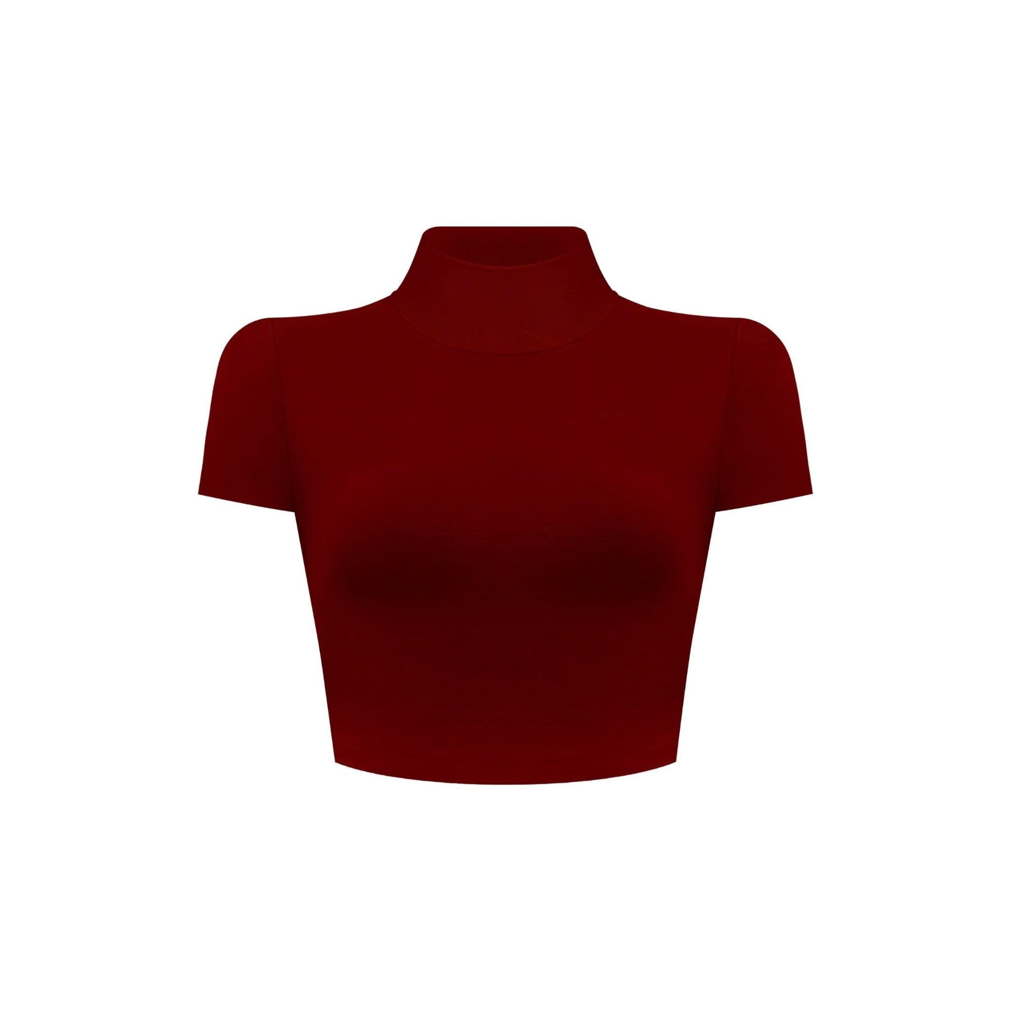  Áo thun croptop cổ lọ siêu ngắn ALIO - KILLSYSTEM 