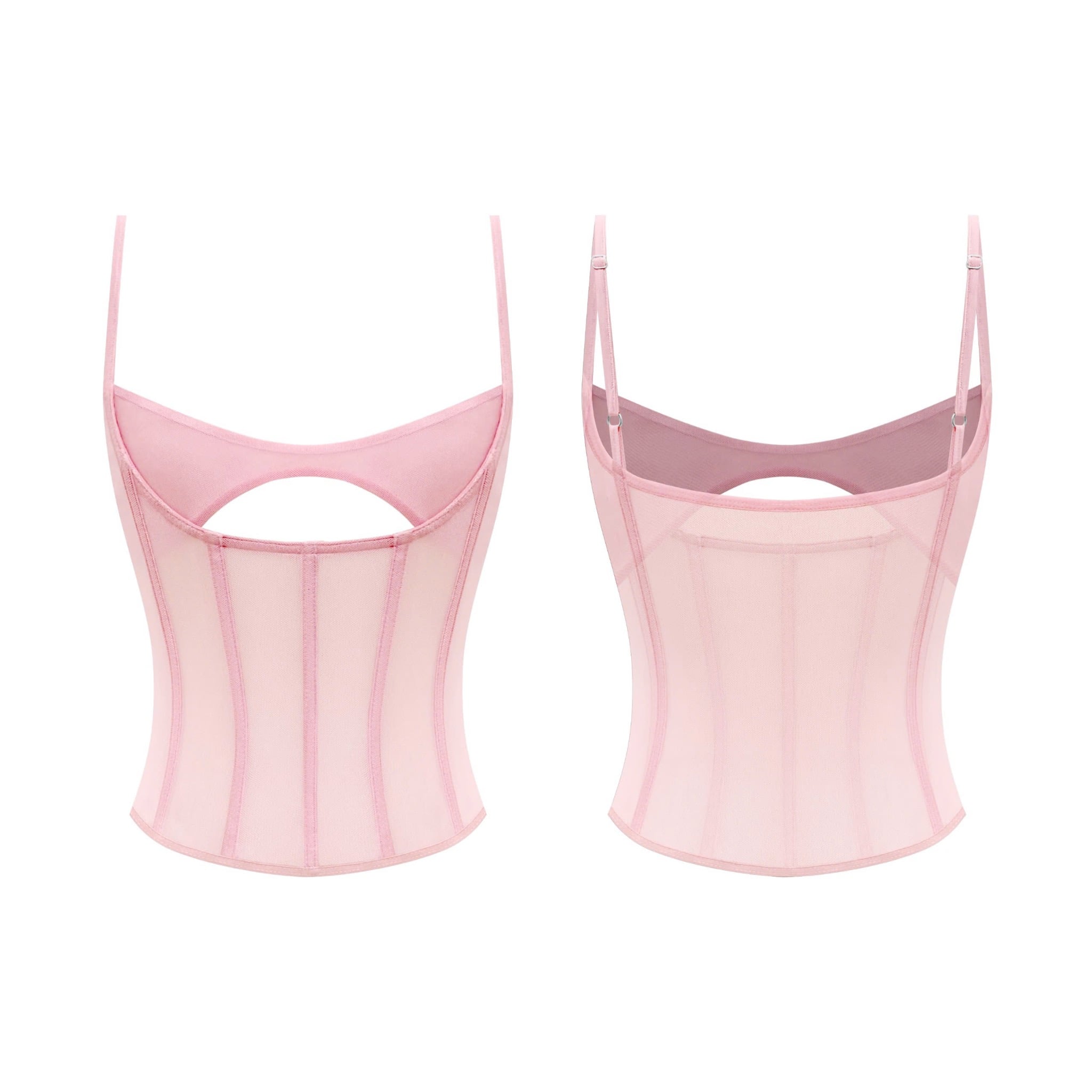  Áo hai dây xuyên thấu dáng corset gợi cảm JASMINE - KILLSYSTEM 