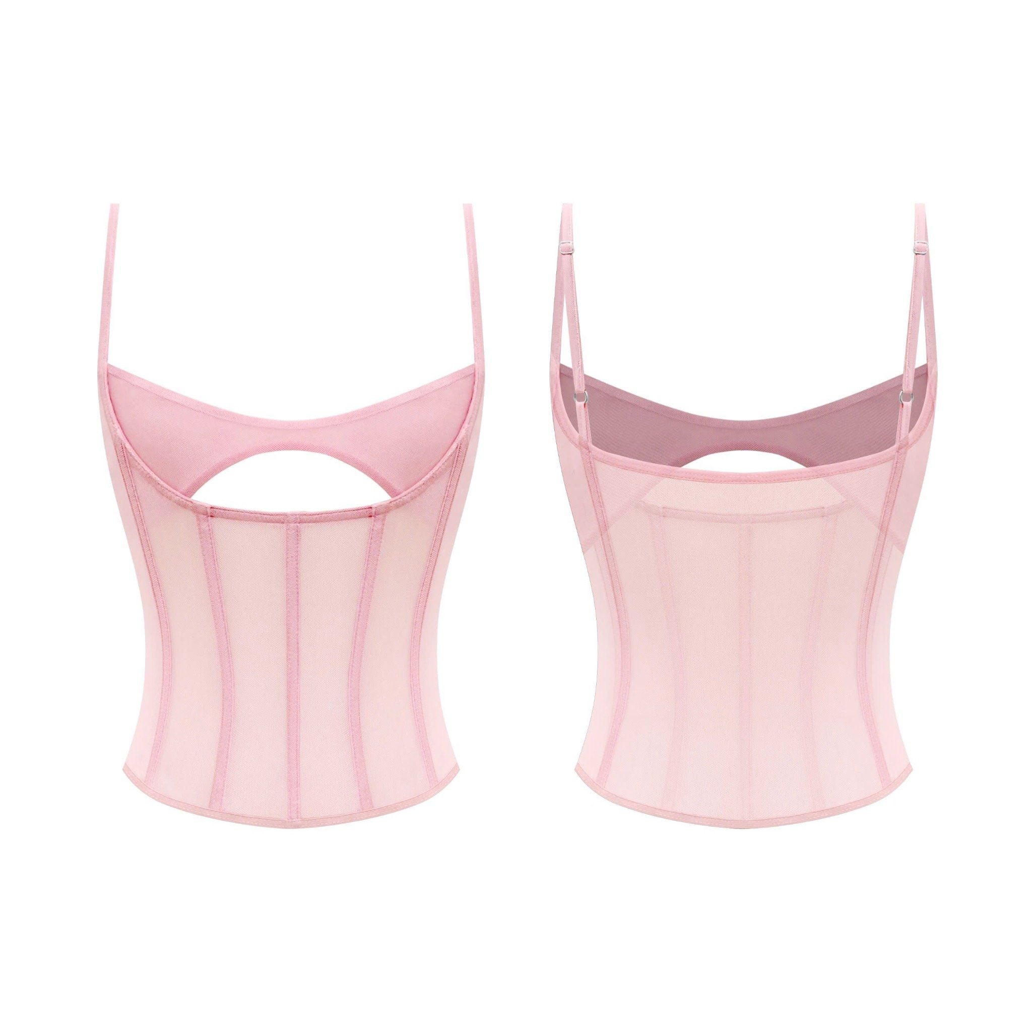  Áo hai dây xuyên thấu dáng corset gợi cảm JASMINE - KILLSYSTEM 