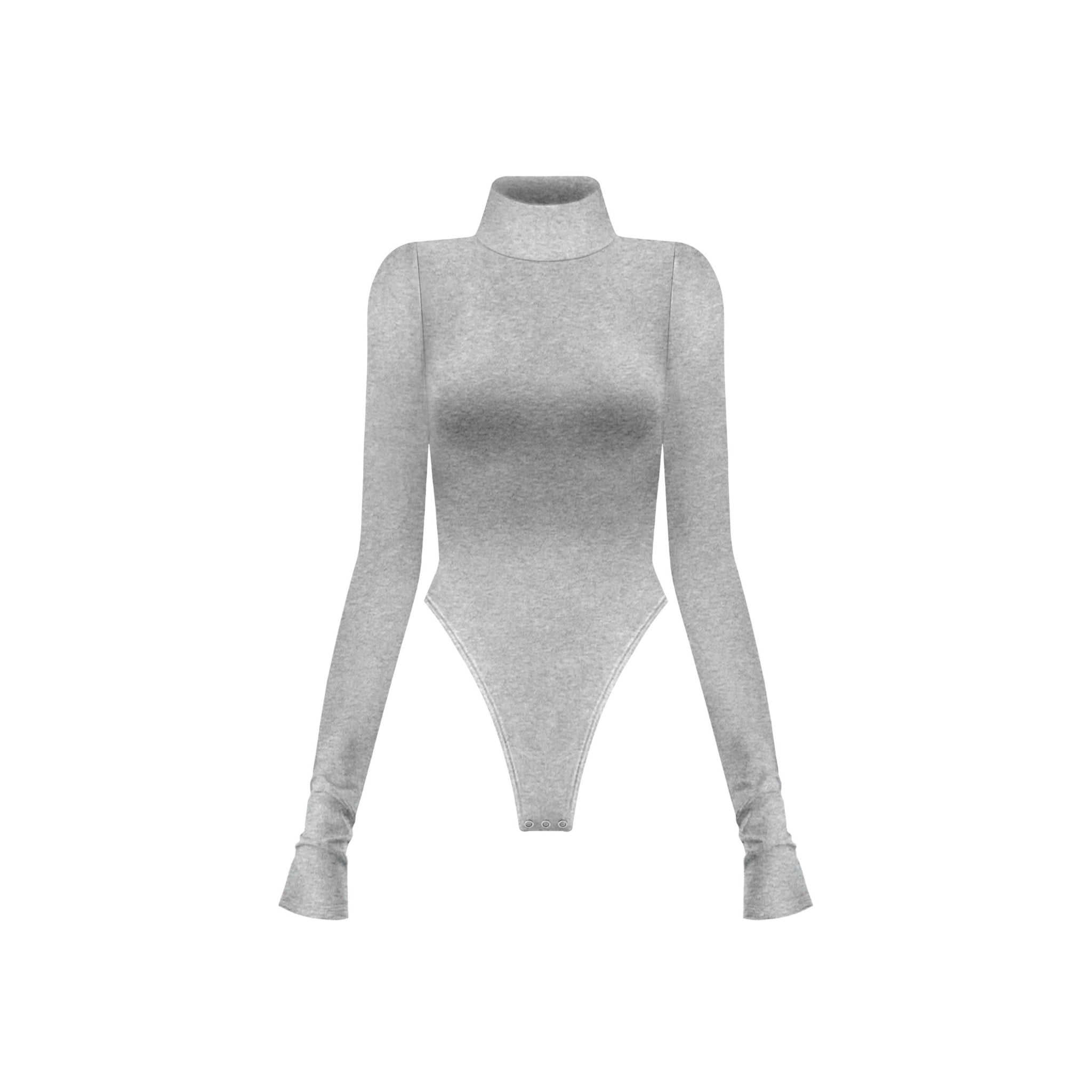  Áo bodysuit trơn tay dài ôm body SANTOS - KILLSYSTEM 