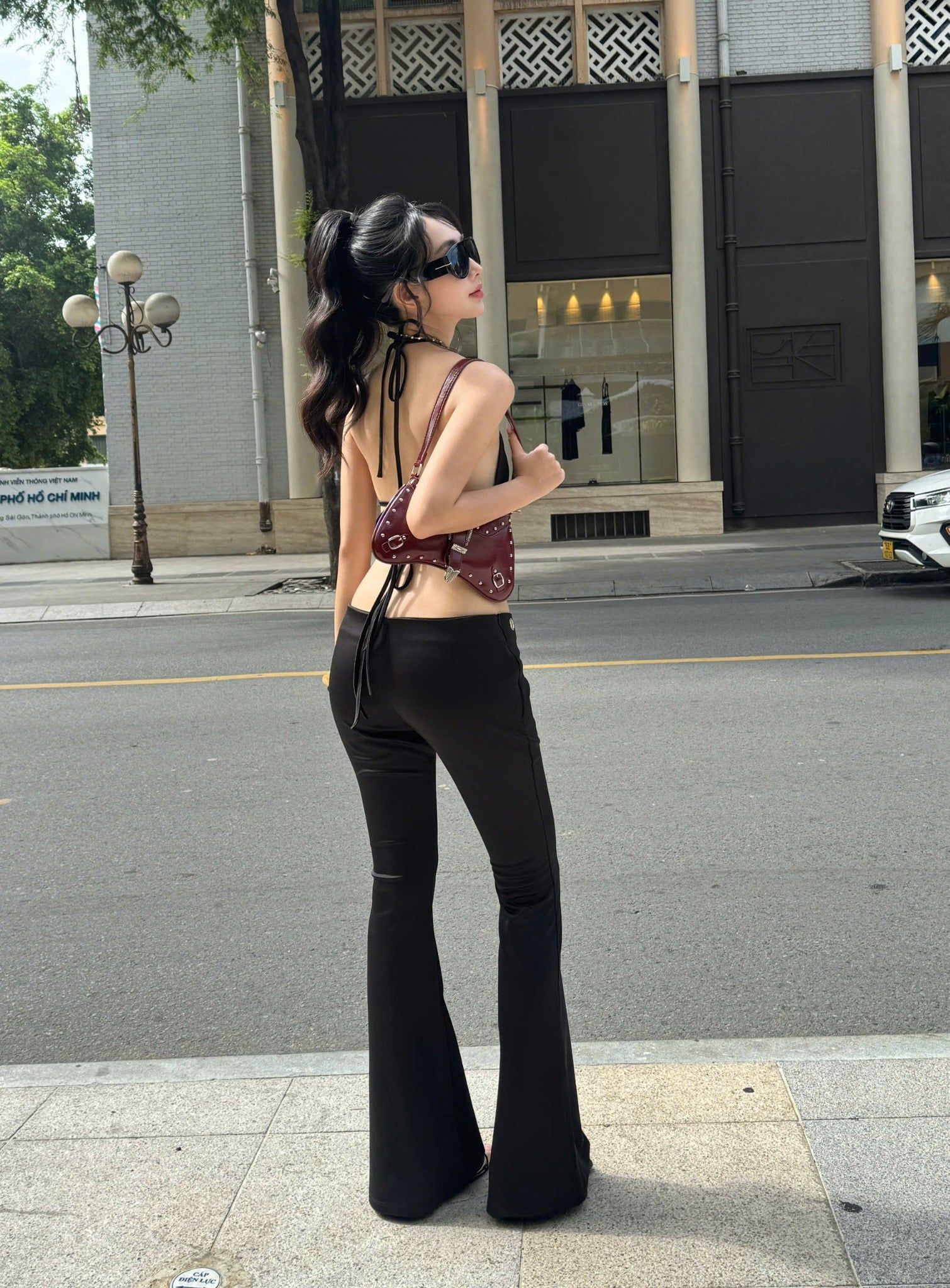  Quần ống loe mắt cáo AMBUS - KILLSYSTEM 