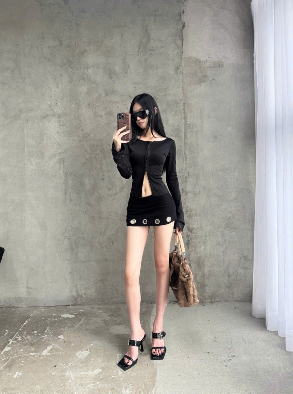  Áo kiểu tay dài cài nút FELIN - KILLSYSTEM 