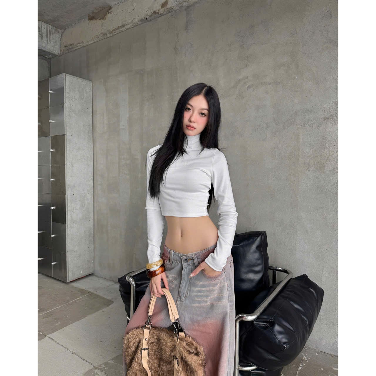  Áo tay dài cổ lọ co giãn ONI - KILLSYSTEM 