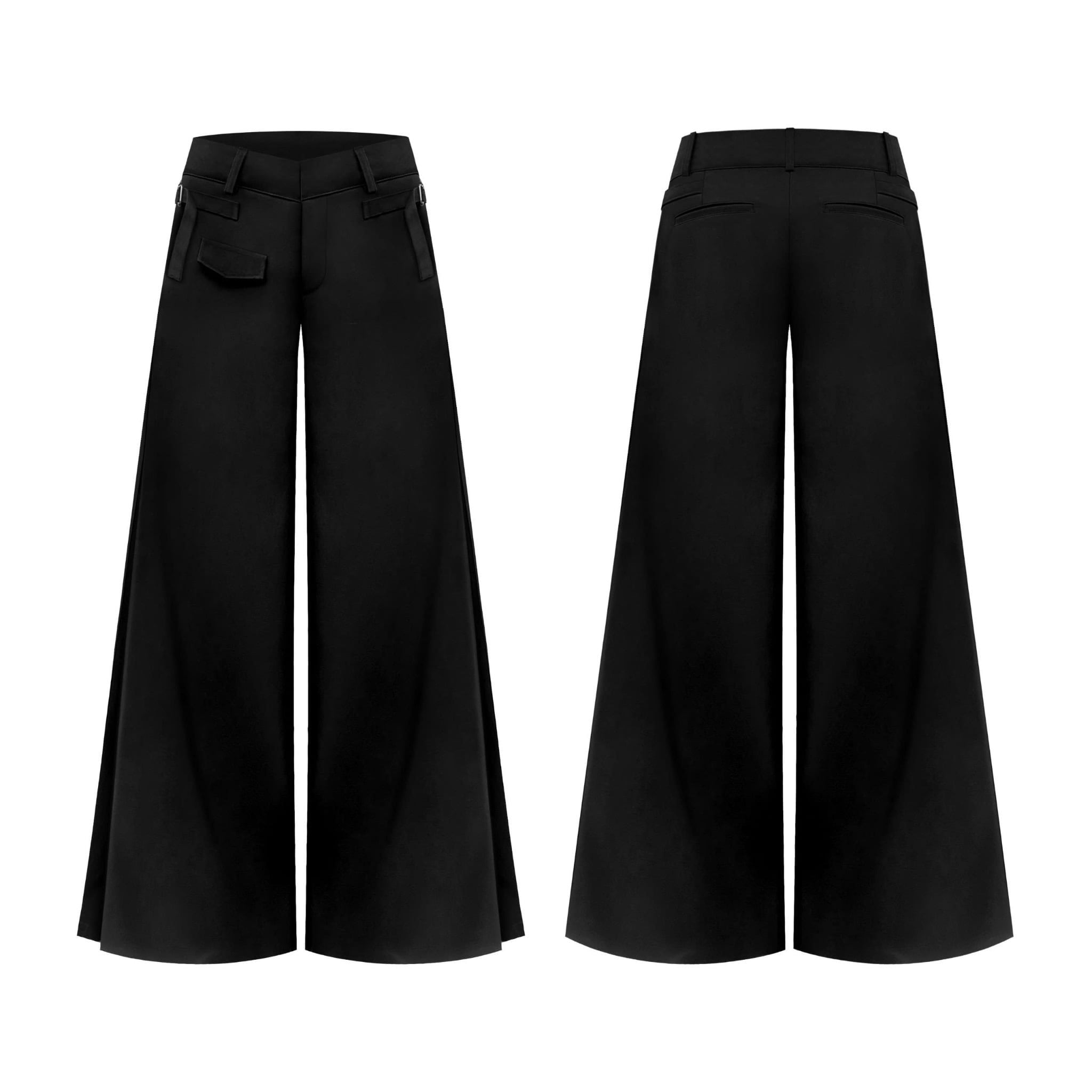  Quần tây ống rộng cạp trễ JIRA - KILLSYSTEM 