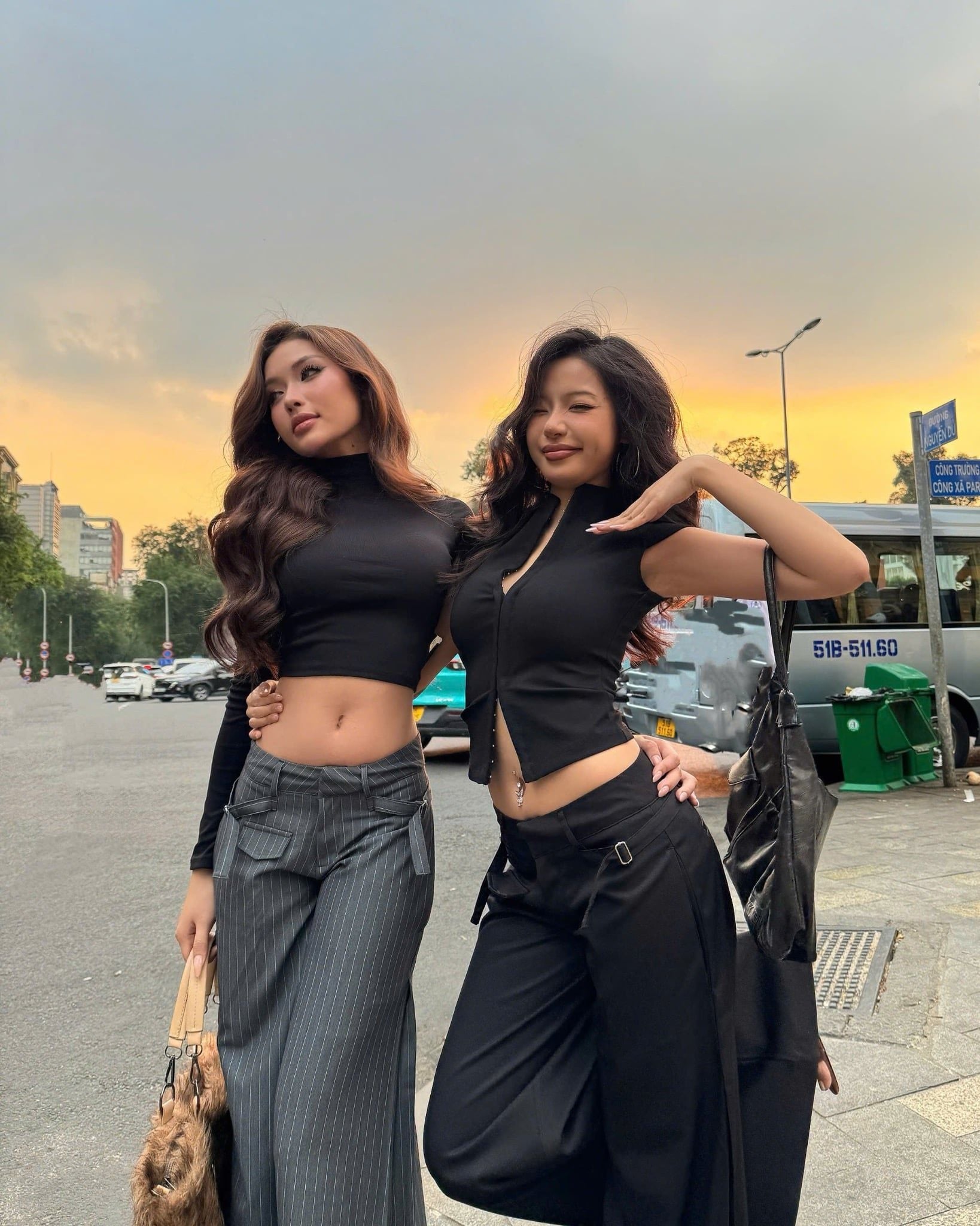  Quần tây ống rộng cạp trễ JIRA - KILLSYSTEM 