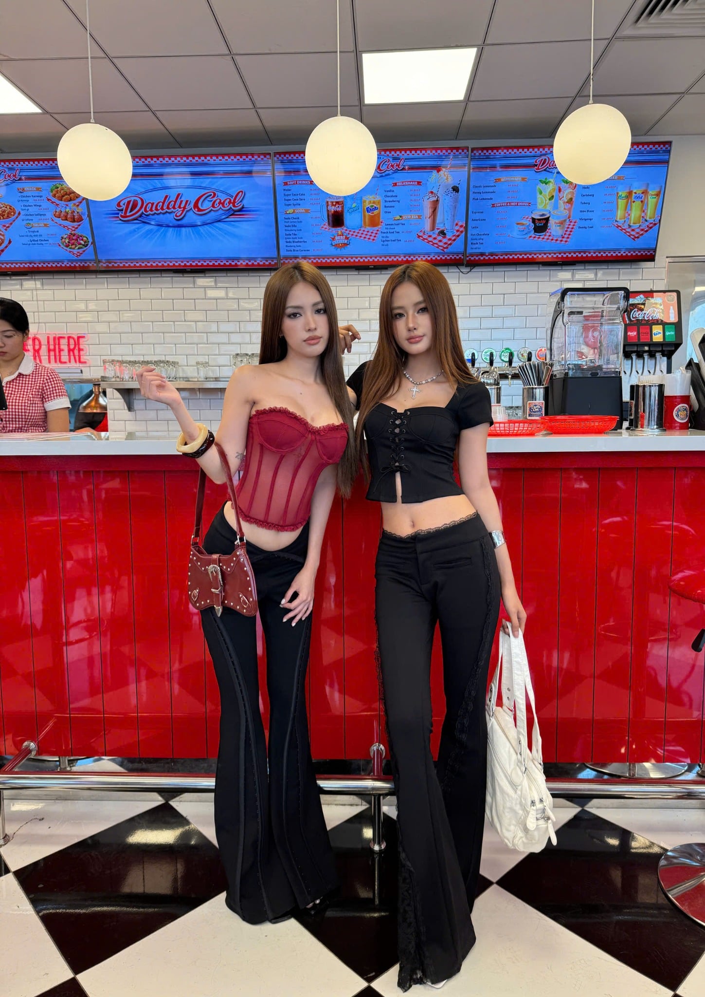  Áo kiểu cổ vuông đan dây gợi cảm SELENA -  KILLSYSTEM 