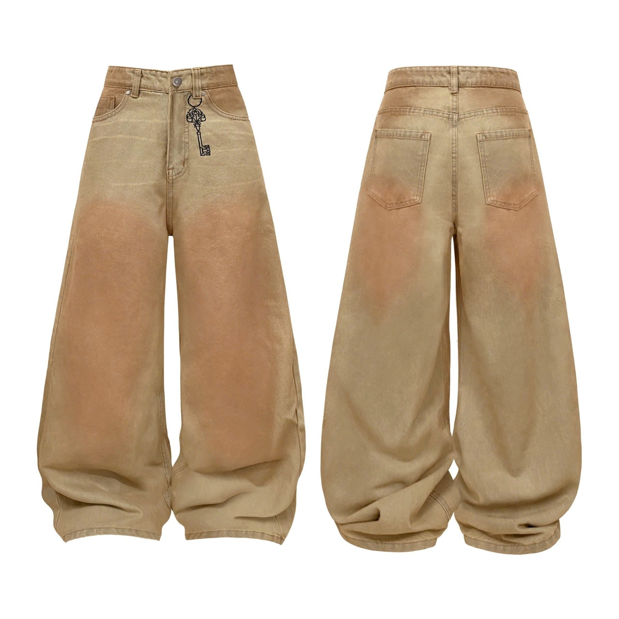  Quần Jeans wash ống rộng KEY CHANGER - KILLSYSTEM 