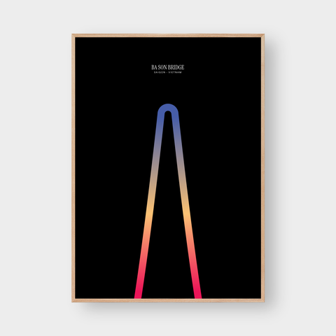  (LIMITED EDITION) BA SON BRIDGE - GICLÉE PRINT 
