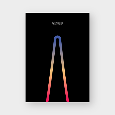  (LIMITED EDITION) BA SON BRIDGE - GICLÉE PRINT 