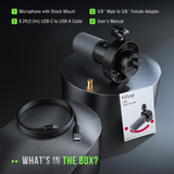  Micro FIFINE K688 Dynamic AmpliTank Cổng USB Và XLR 