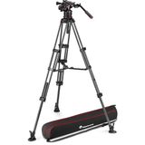  Bộ chân máy quay Nitrotech 612 Fluid Video Head Leg Tripod Carbon Fiber Twin Leg Tripod Mid Spreader ( MVK612TWINMC ) 