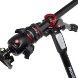 Bộ chân máy ảnh Manfrotto 055 Carbon 4-Section Tripod & XPRO Ball Head + Move Black ( MK055CXPRO4BHQR ) 