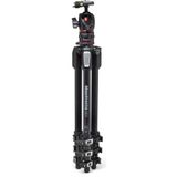  Bộ chân máy ảnh Manfrotto 055 Carbon 4-Section Tripod & XPRO Ball Head + Move Black ( MK055CXPRO4BHQR ) 