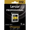  Thẻ nhớ Lexar Professional CFexpress Type B GOLD Series 512GB 1750MB 
