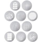  Aputure Spotlight Max 10-Piece Gobo Kit 