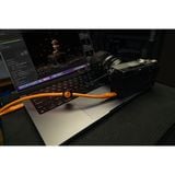  Tether Tools TetherPro Optima USB-C Cable ( High-Visibility Orange) 