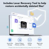  Ổ Cứng Lexar  SL300 Portable USB 3.1 Type C ( 1TB / 2TB ) 