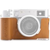  PGYTECH Leather Camera Case for FUJIFILM X100 VI 