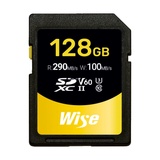  Thẻ nhớ Wise SDXC UHS II V60 128GB / 256GB / 512GB 