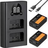  Bộ 2 pin 1 sạc K&F concept for Nikon EN EL25 1600mah 