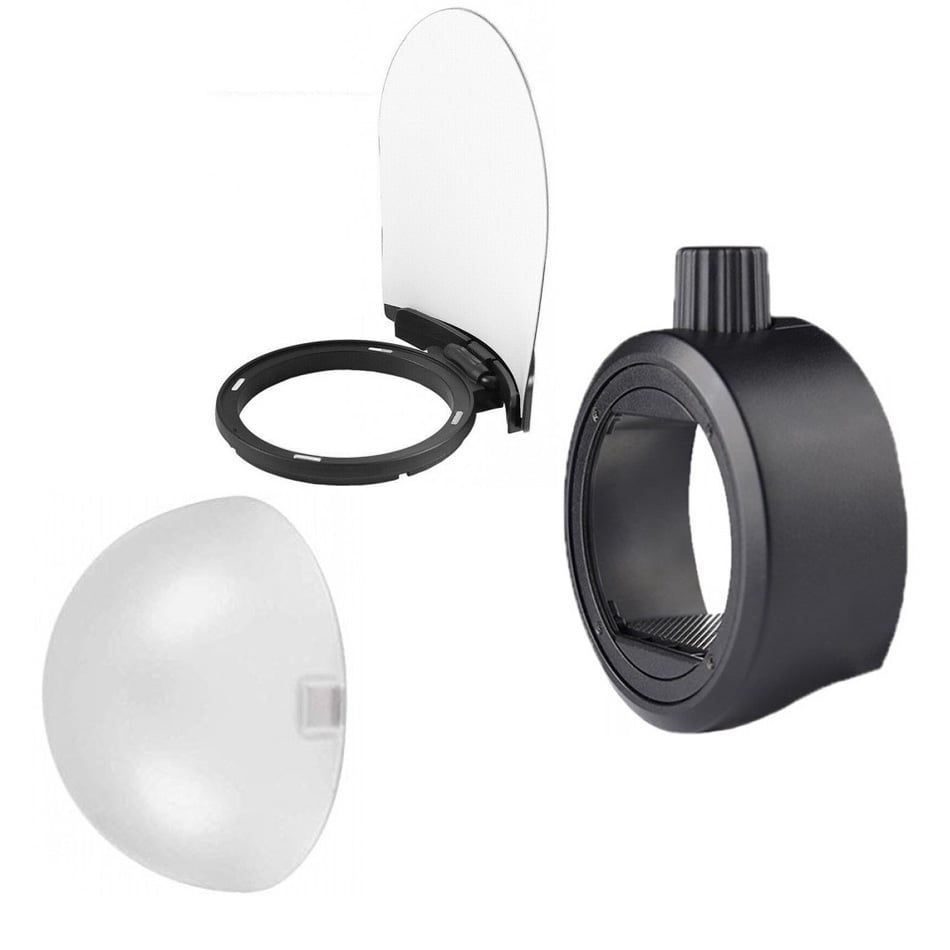  Combo Tản sáng Godox AK-R11 AK-R12 và kẹp SR1 