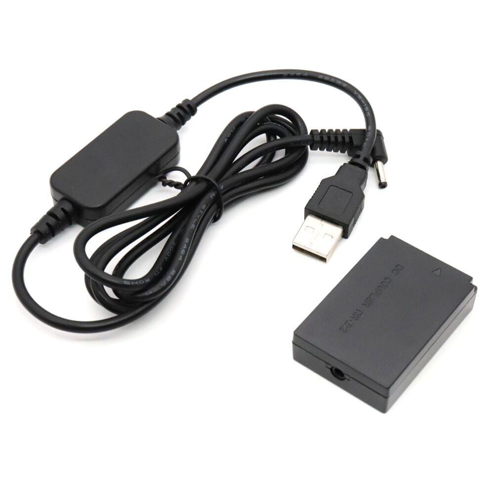  Pin ảo Andoer 5V USB A to LP E12 Dummy Battery 