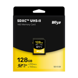  Thẻ nhớ Wise SDXC UHS II V60 128GB / 256GB / 512GB 