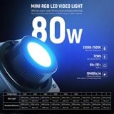  Đèn Led NEEWER HB80C 80W RGBWW 
