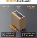  Pin K&F CONCEPT NP-F970 10500mAh Type C 