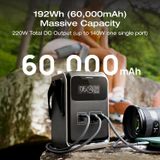  Trạm sạc di động EcoFlow Trail 200 DC 192Wh 220W 