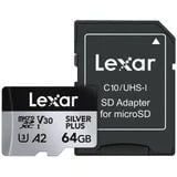  Thẻ nhớ Lexar Silver Plus microSDXC UHS-I V30 64GB / 128GB / 256GB / 512GB / 1TB 205Mb/s 