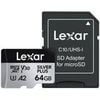  Thẻ nhớ Lexar Silver Plus microSDXC UHS-I V30 64GB / 128GB / 256GB / 512GB / 1TB 205Mb/s 