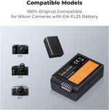  Bộ 2 pin 1 sạc K&F concept for Nikon EN EL25 1600mah 