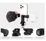  K&F CONCEPT KF31.084 | Kẹp điện thoại gắn lên tripod, thanh trượt quay video cho máy ảnh 