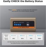  Pin K&F CONCEPT NP-F970 10500mAh Type C 