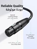  Cáp Ugreen XLR nối dài Cannon Microphone Audio 5m 