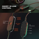  Tai nghe USB kèm Micro RGB Fifine H6 