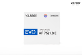  Ống Kính Viltrox AF 75mm F1.8 EVO cho Sony E/ Nikon Z/ Fuji XF 