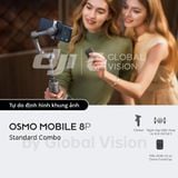  DJI Osmo Mobile 8P ( OM8P ) Standard combo / Creator Combo / Advenced Tracking Combo 