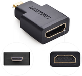  Đầu chuyển đổi micro HDMI đực sang HDMI cái UGREEN 20106 