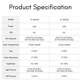  Đèn Led Tolifo ST60 RGB 2700K 10000K 