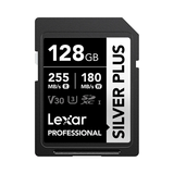  Thẻ nhớ SD Lexar Professional Silver Plus UHS-I U3 64gb / 128gb / 256 / 512gb 255MB 