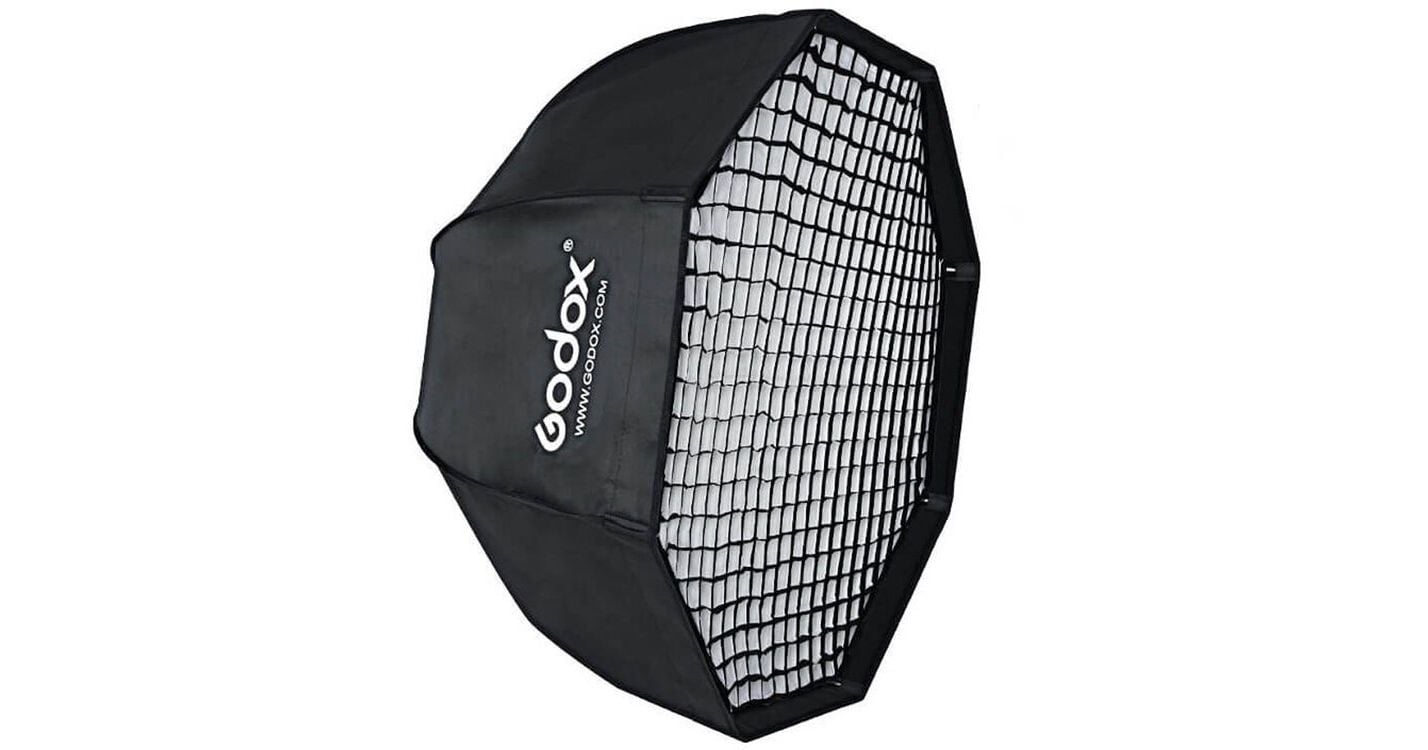  Softbox Dù Godox Octa bát giác 95cm tổ ong 