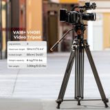  Chân Máy Quay Video K&F CONCEPT VA18 + VH081 
