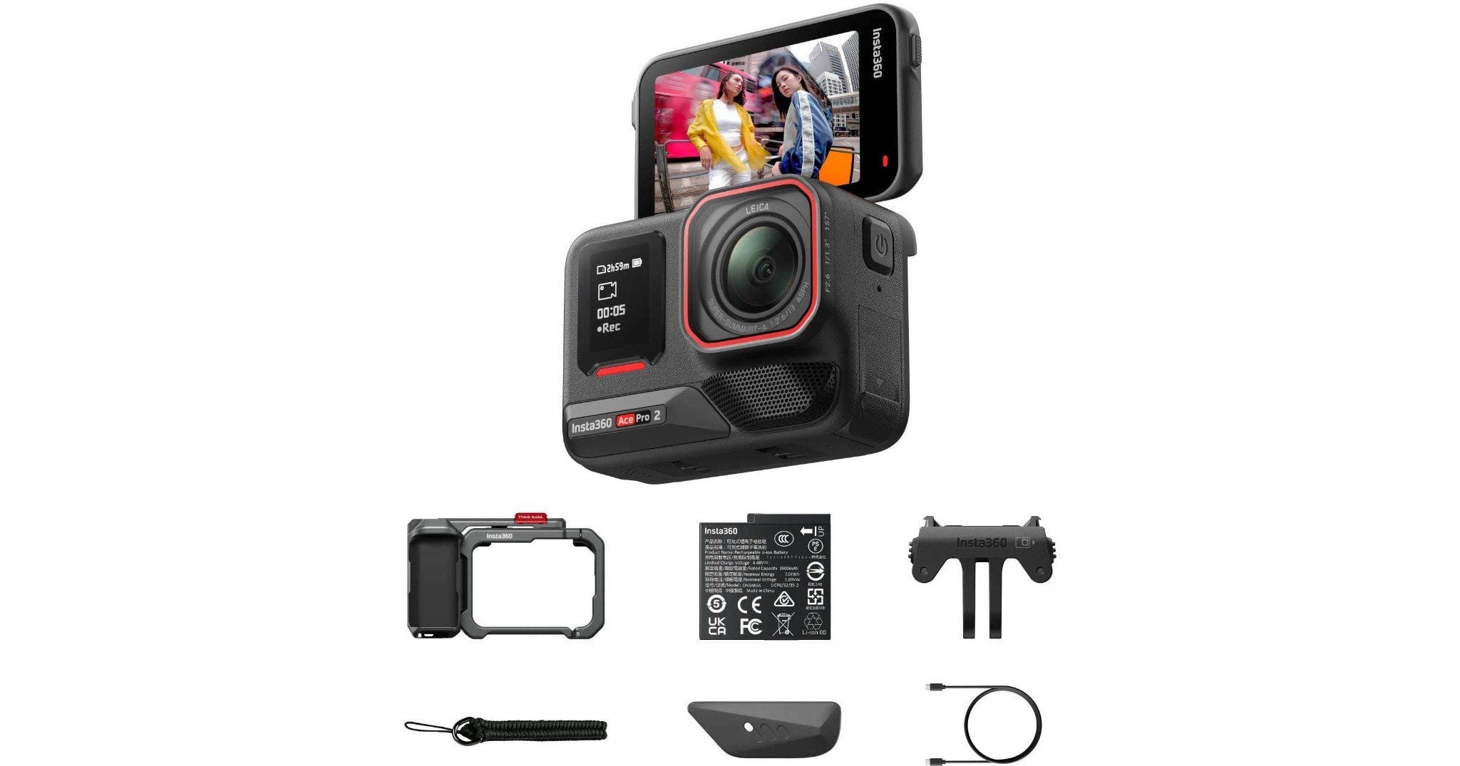  Insta360 Ace Pro 2 / Ace Pro 2 Dual ( 2 pin ) 