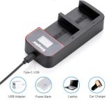  Bộ 2 Pin + Sạc đôi Kingma cho Sony NP FM500H V4 