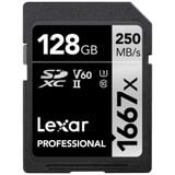  Thẻ nhớ SD Lexar Professional 64Gb/128Gb/256Gb 250Mb/s 1667x UHS-II V60 