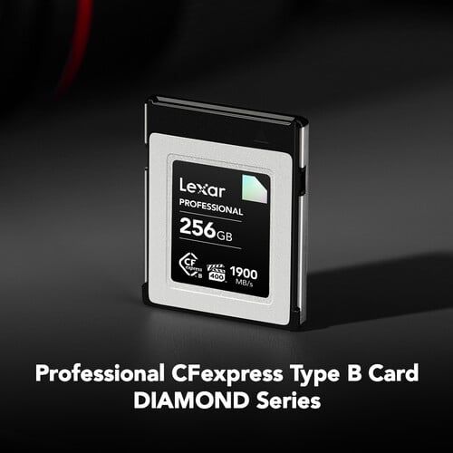  Thẻ nhớ Lexar 128Gb / 256Gb / 512Gb / 1Tb 3700 MB/s Professional CFexpress 4.0 Type B Diamond 