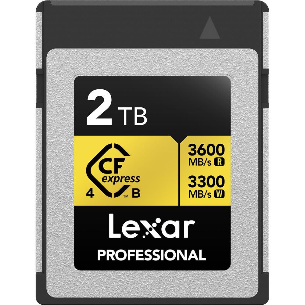  Thẻ nhớ Lexar CFexpress 4.0 GOLD Type B 512Gb / 1Tb / 2Tb / 4Tb 